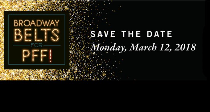 BB4PFF's tweet photo. The Pulmonary Fibrosis Foundation’s annual star-studded tribute to Broadway returns March 12, 2018 at 5:30PM, in the historic Edison Ballroom in New York City! 

Tickets &amp; Info  https://t.co/wbmhrIVSJZ https://t.co/ZjE4Ltq5BY