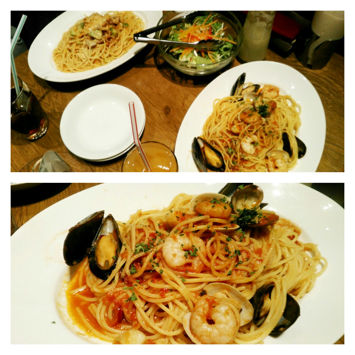 legal_joshi's tweet photo. みなとみらいのBd26でパスタを食べました(*´∀`)量が多いから満足感たっぷり💗 #Bd26 #パスタ #美味しい https://t.co/KgGChQZrlb