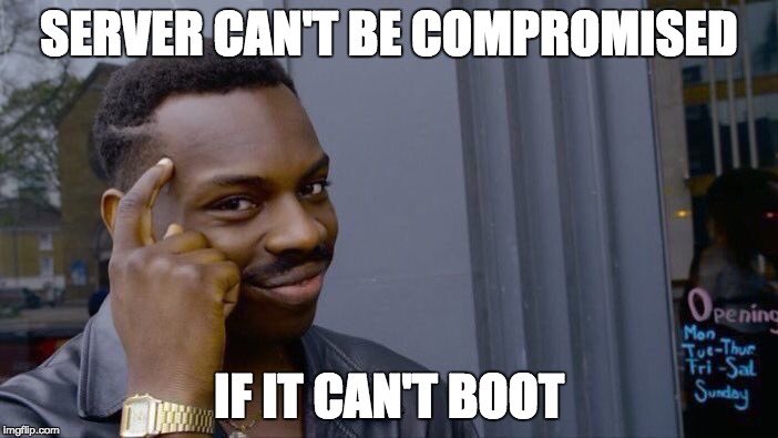 nixcraft's tweet image. I got the best solution for failed linux server meltdown update 😂
