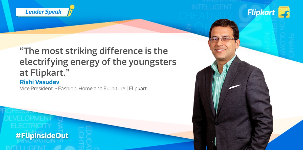WorkAtFlipkart's tweet photo. What is the story behind the success of @Flipkart’s Lifestyle category? We caught up with @RishiV - Vice President of #Fashion, Home &amp; Furniture at #Flipkart, to get the inside scoop. 
#FlipInsideOut > https://t.co/wKjoM6dnOS https://t.co/EtGfOi56ew