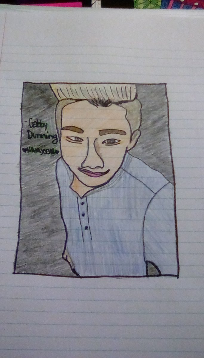 GabbyDunning1's tweet photo. #ArmyCreativeWeek Namjoon is my other bias!!!!💚❤💚❤💚❤💚 I ATTEMPTED to draw him as well....😊😊 @BTS_twt https://t.co/xAZzSQsIfT