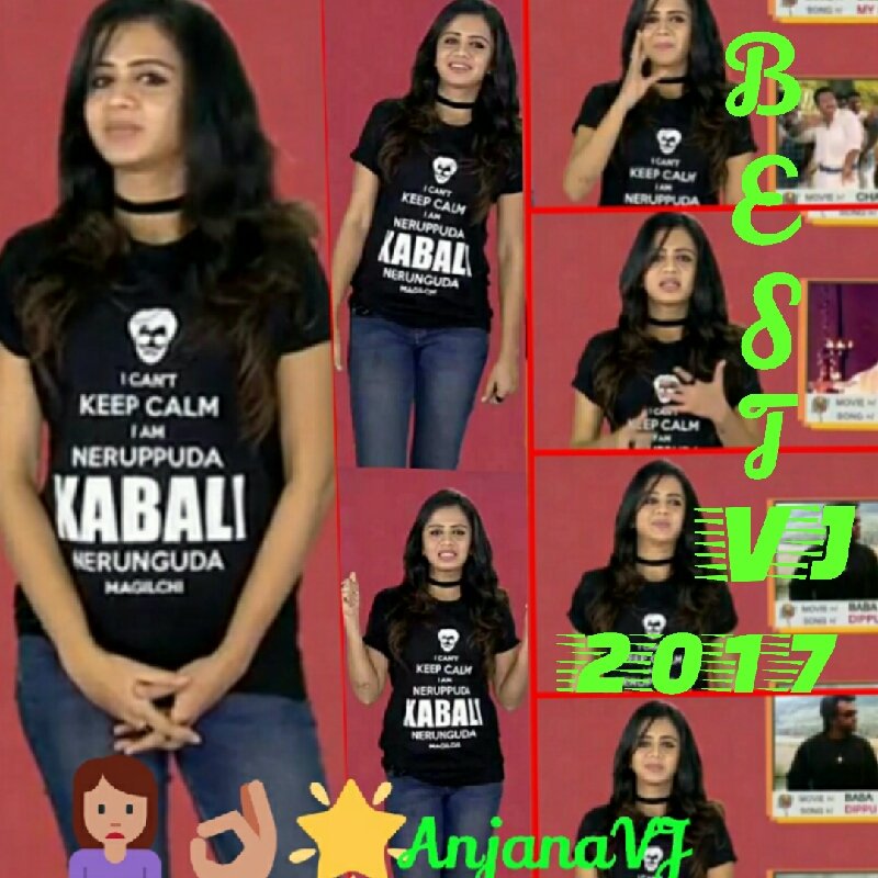 PearlKalangiyam's tweet photo. #AlltimefavoriteVJ 😘😘😘 most of myy favvvv VJ one and only @AnjanaVJ kaaa #Smilingqueen 👑 #StylishAnchor 🎤
#BestAnchorforever ❤ #BestVJ2017AnjanaVJ 🎉🎉🎉
@SunMusic #BestVJ 😍😍❤
#VikatanAwards2017 https://t.co/aJuIf9wzPJ