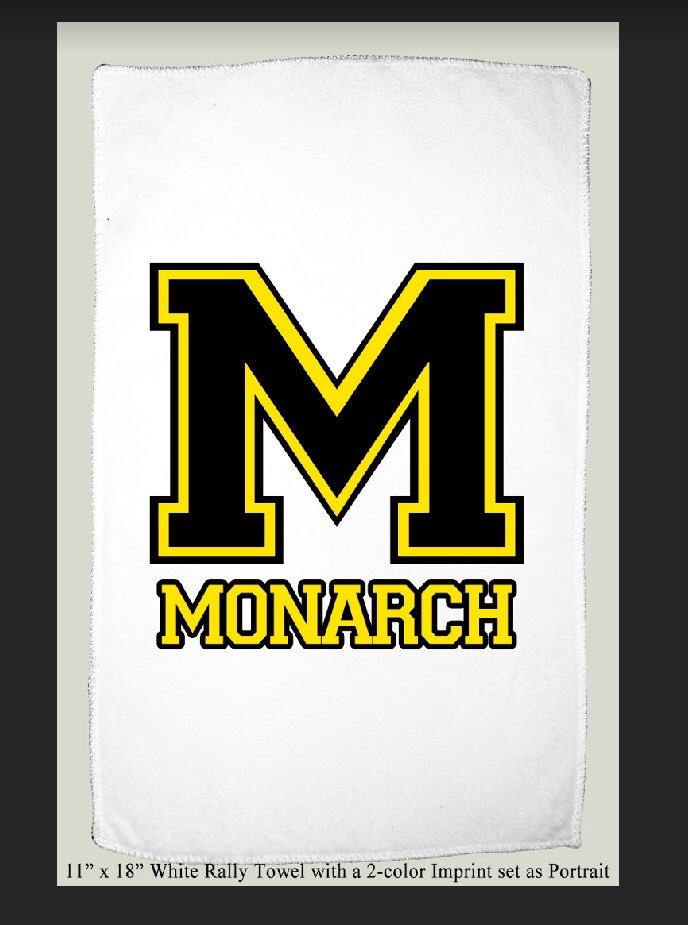 MonarchPTSO's tweet photo. Want this rally towel? Come to Boosters Spirit Night THURS 4-8pm @panerabread in Superior and all students get a rally towel. #SkoYotes !! Perfect for @mohi_athletics  @mohi_football  @mohideca @MohiTheatre @MoHiPuck @MonarchStuco @mohilax @monarchhsmusic @HowlerSports ! https://t.co/PXj64LorkX