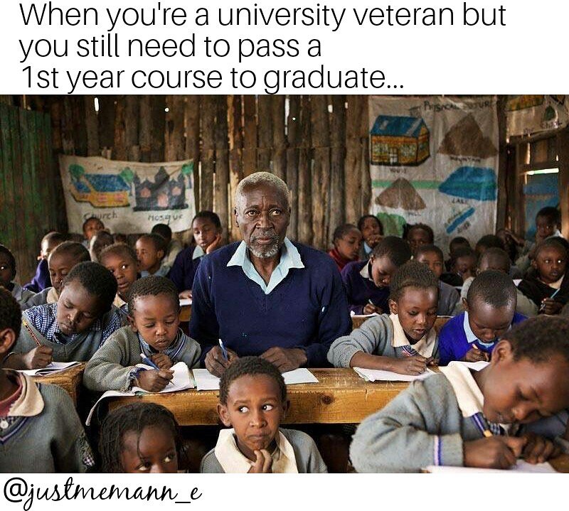 JustMeMann_E's tweet image. Shout out to all the varsity veterans who&apos;ll share a class with 1st years in 2018. #varsityproblems #repeating #freshmen #veteran