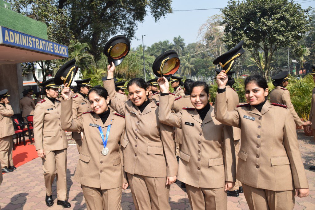 A. Bharat Bhushan Babu on Twitter of a Nursing Cadet by Officiating Commandant