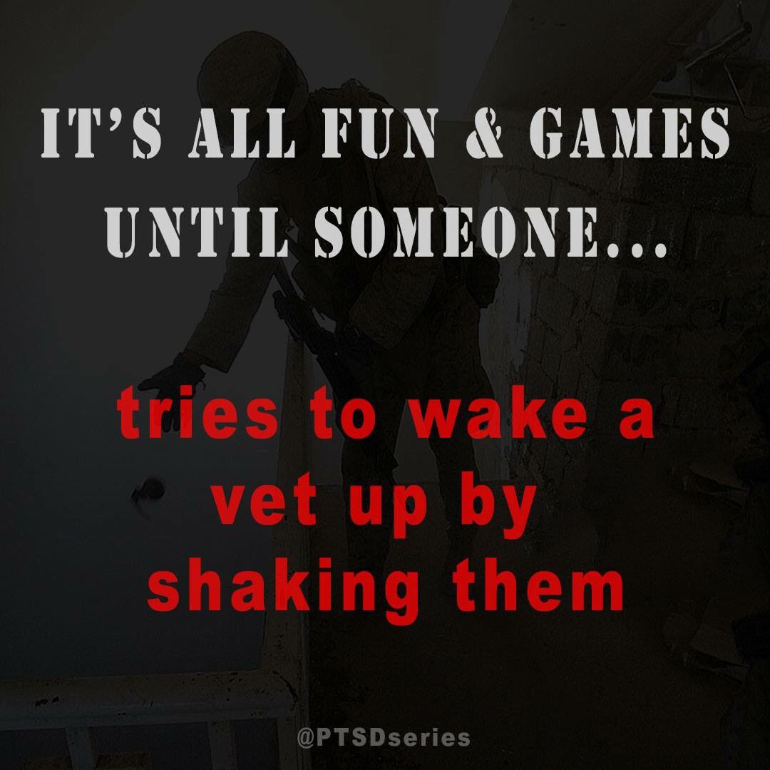 PTSDseries's tweet photo. Until . . .

#WednesdayWisdom #PTSD #Veterans https://t.co/jJLN4xv8AM