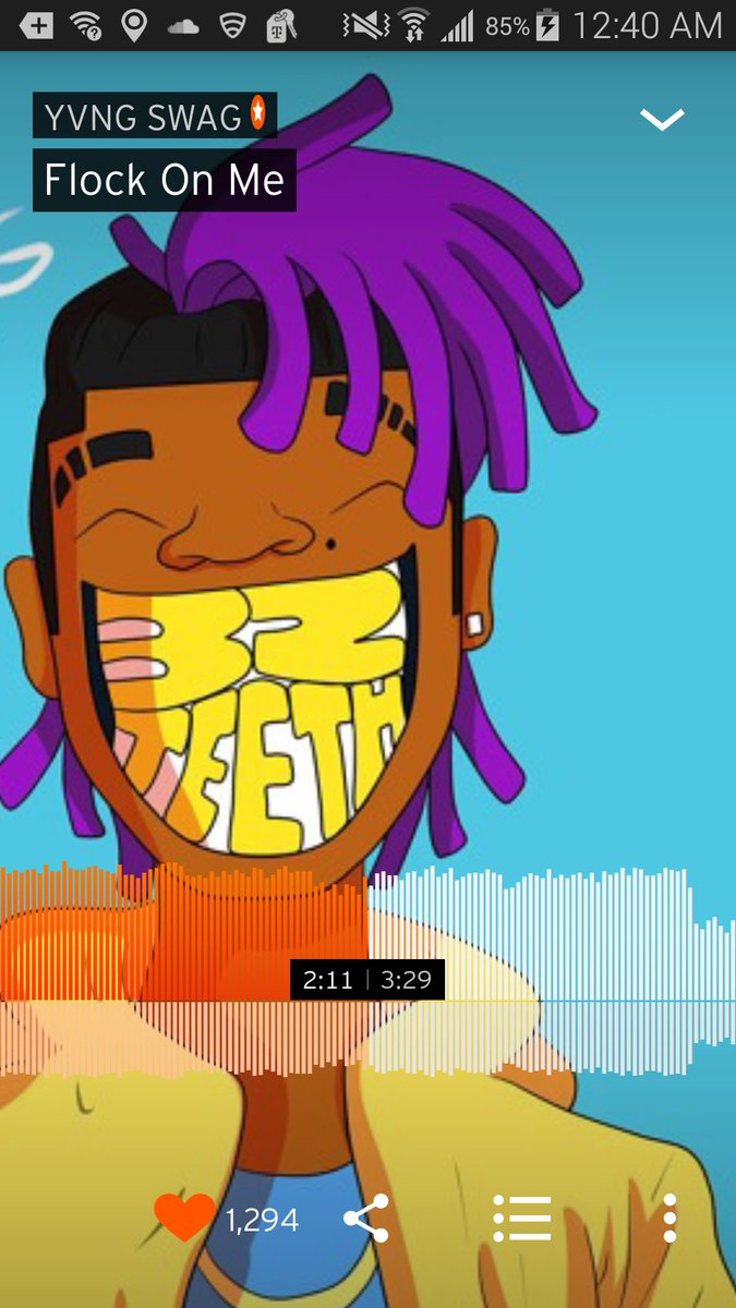 KvngAvgust's tweet photo. @YVNGSWAG_ #32Teeth I was bumping this in class imma really have to make a video to bro song #Flockonmechallenge https://t.co/sRzebxp3RK