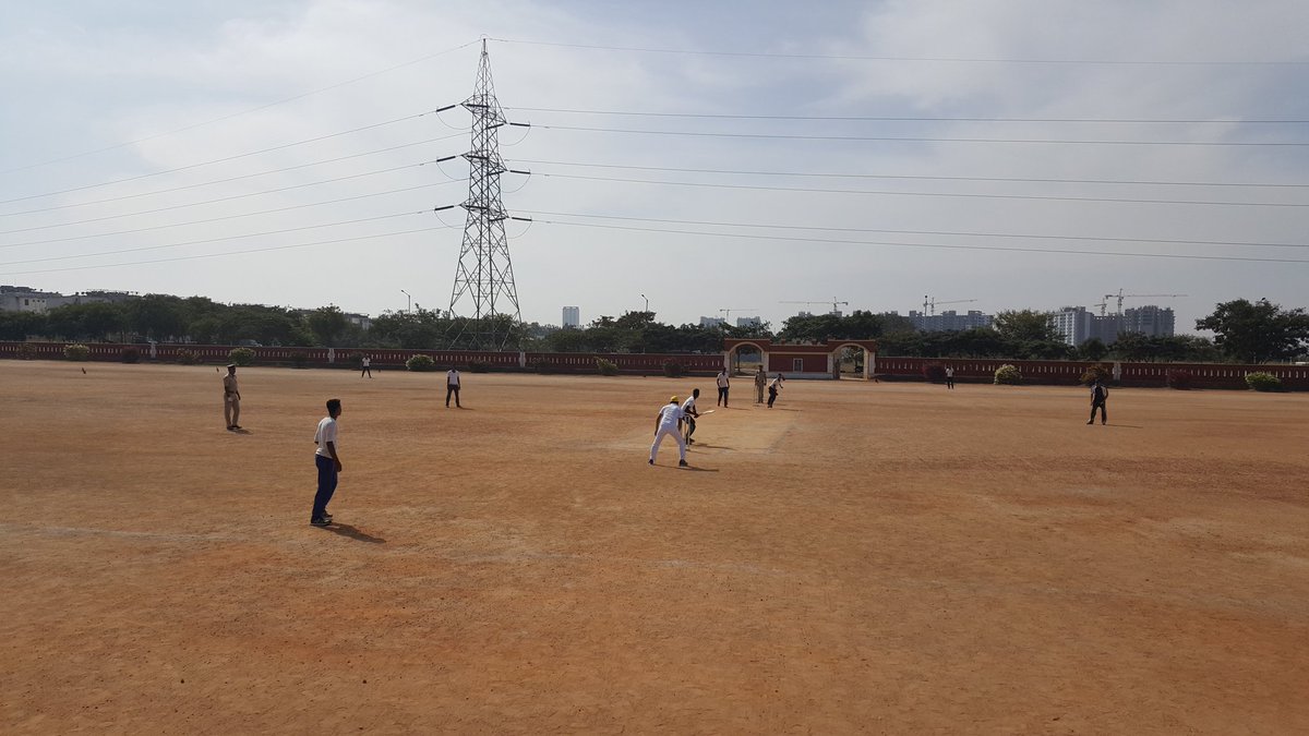 KSRP16's tweet photo. As part of sports meet, KSRP personnel displayed their cricket skills in an exciting match held 2day https://t.co/kWodWES9qQ