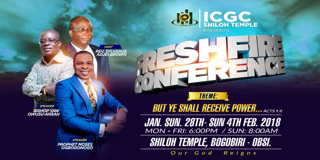 icgcshiloh_obsi's tweet image. "The emphasis should be on the Holy Spirit because it is in Him that the power lies therefore our RELATIONSHIP with Him is key."             --RevSylvanus
#FreshFireConference
#Acts1:8
28 Jan - 4 Feb 2018
