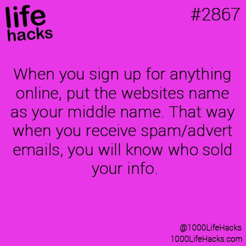 TechGeekRebel's tweet image. Awesome Tip will do it for the next sign up. #TechHacks #tips