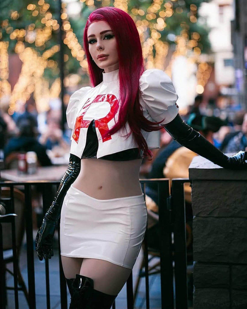 Curious Rabbit On Twitter Jessie Cosplay From Pokemon By 