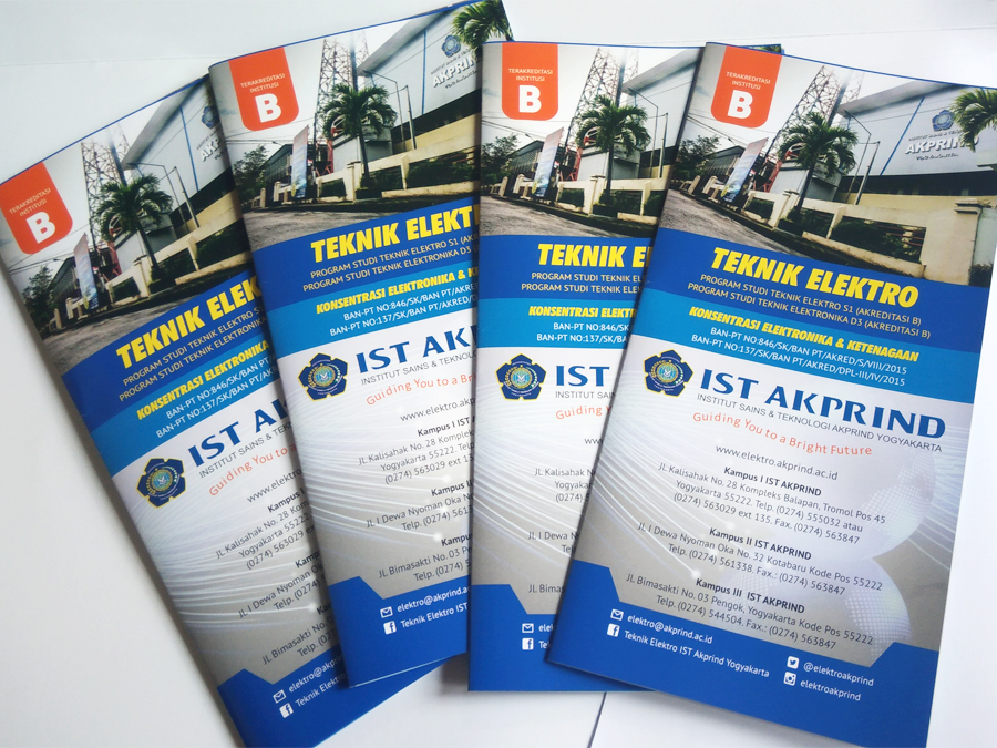POSTTRADESIGN's tweet photo. Brosur penerimaan mahasiswa baru yang dipesan oleh IST AKRIND Yogyakarta ini dicetak di atas kertas artpaper 150 gram
#tukangbrosur #pesanbrosur #pesenbrosur #tempatbrosur #cetakbrosur #nyetakbrosur #buatbrosur #bikinbrosur #jasabrosur #desainbrosur #percetakanbrosur #brosurjogja https://t.co/WWHziIbdHV