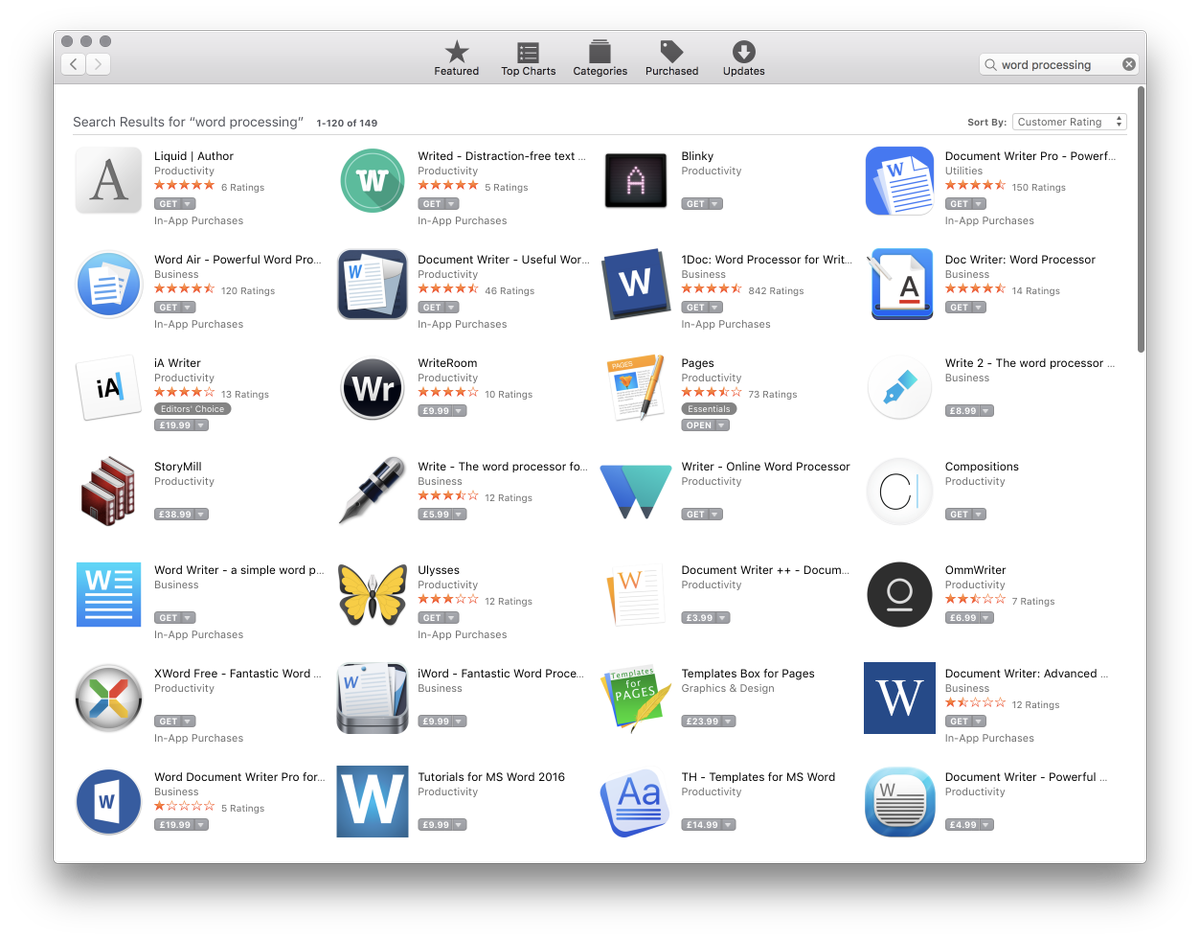 apple word processor name