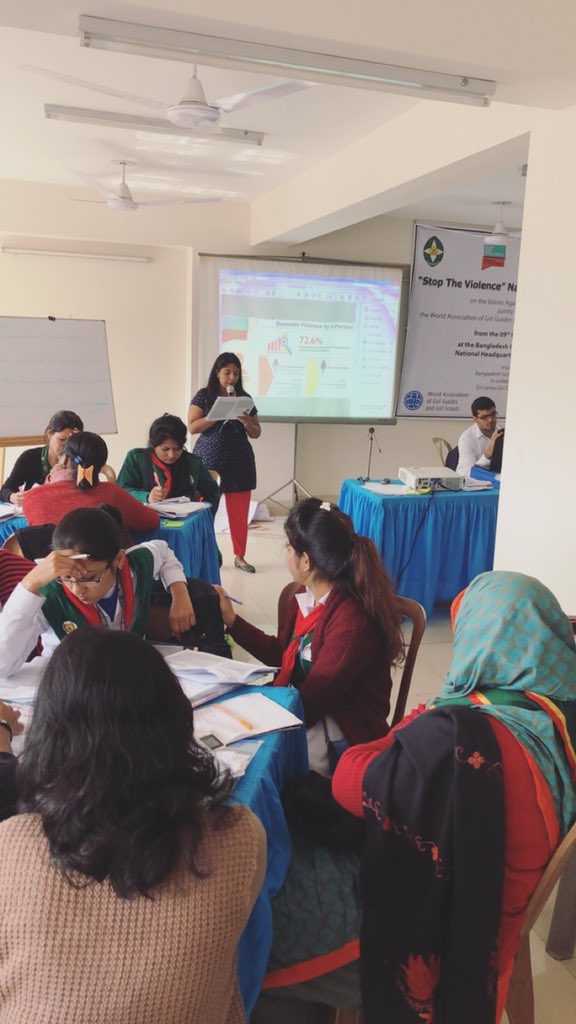 stv_slgga's tweet photo. Activity: Session on Forms of Violence and an elaborative discussion on Bangladesh stats.
#StoptheViolence #STVSriLanka #TeamSTV #ReachOut #VoicesAgainstViolence #SLGGA #BGGA https://t.co/NZmgYbquj1