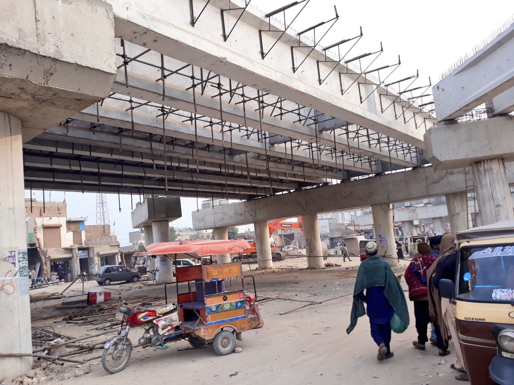 ZuaidJunejo1's tweet photo. #Jamshoro | Work continue on construction of Bridge over railway line at #Jamshoro Phatak with flyover bridge & Loops at Indus Highway (NA-55)
A #MegaProject by #SindhLocalGovtDept @BBhuttoZardari @BakhtawarBZ @jamkhanshoro
#PPP #SindhMegaProjects #KhidmatMainSabSayAagaySindh https://t.co/zePVg6walB