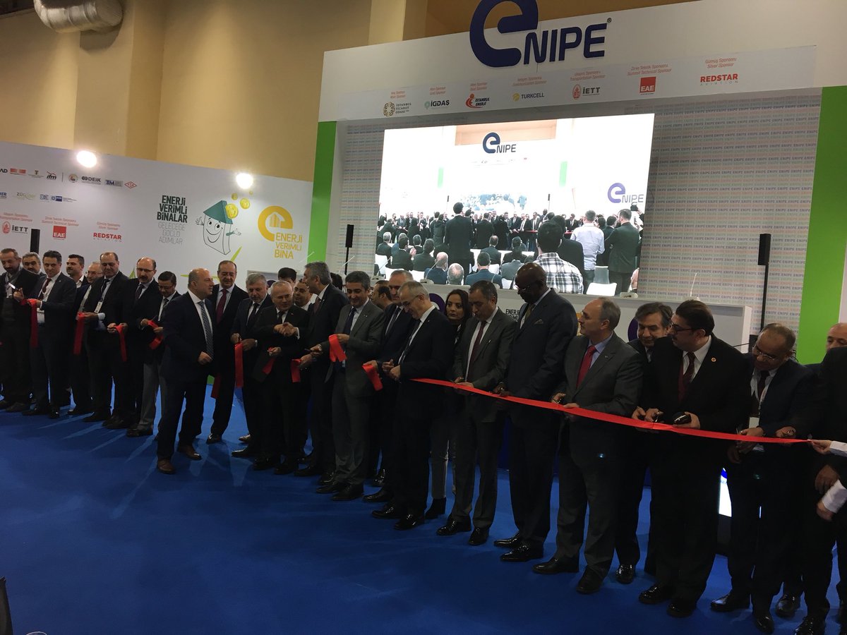 wtc_istanbul's tweet photo. Enipe 2018 Enerji Verimli Sanayi ve Ürünler Fuarı ve Zirvesi @EnipeFuari İstanbul Fuar Merkezi’nde @wtc_istanbul @IstFuarMerkezi Açıldı!
#Enipe #enipefuarı #enerjitasarrufu #enerjiverimliürün https://t.co/uelHZlXCVQ