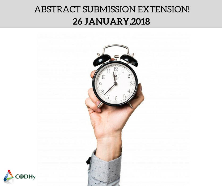 Codhycongress's tweet photo. Abstract Submission extended until 26 January, 2018!
Submit yours now: https://t.co/eQzeLKb95s
#CODHy2018 #telaviv #diabetes #hypertension #obesity #digital #medical #health #science #professor #doctor #research #conference #education #debate #nutrition #heart #diet #treatment https://t.co/ZlgNclMh83
