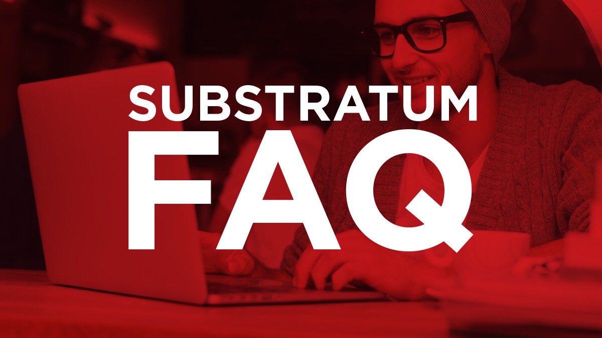SubstratumNet's tweet photo. #SubstratumFAQ 

Q: What Operating Systems will #SubstratumNode run on?

A: Windows, Linux, macOS and we have plans for additional applications in the future 

#Substratum $SUB #bitcoin #blockchain #technology #cryptocurrency #fintech #altcoin https://t.co/G9fYfeBfoX
