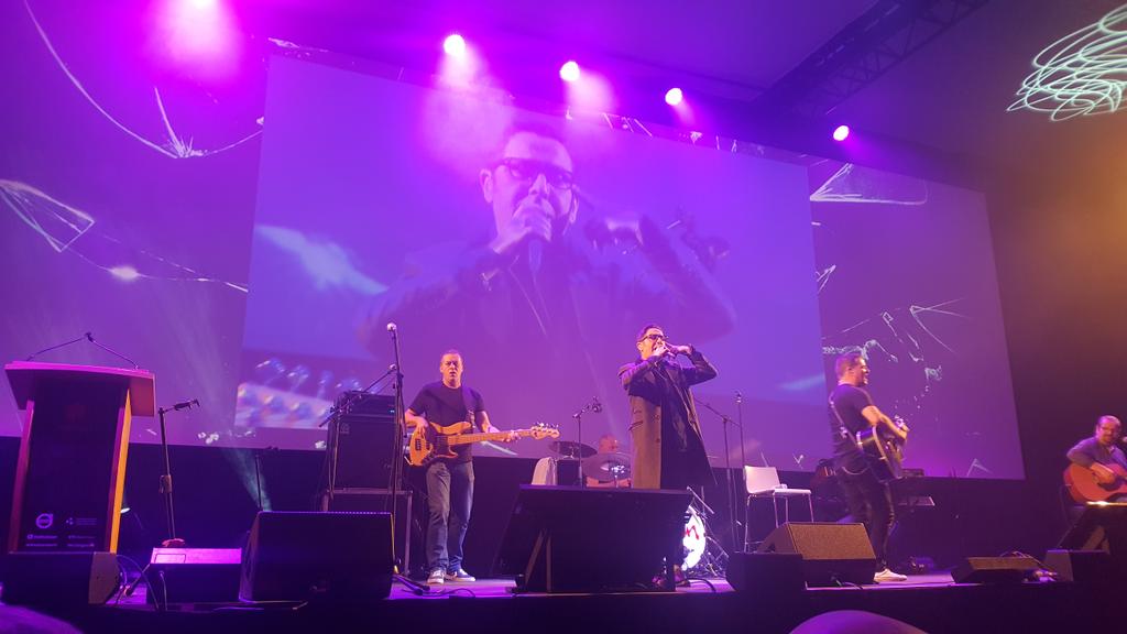 Feeling pumped after #Aslan performance at #PendulumSummit