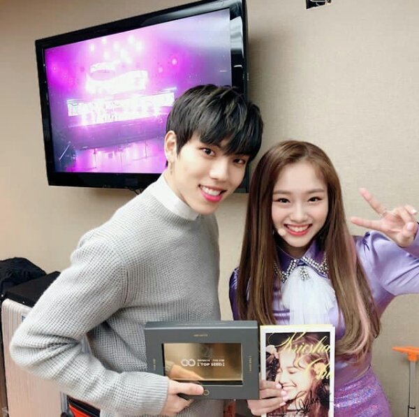 heoljoochan's tweet photo. kriesha chu maybe saved woollim 18 centuries ago https://t.co/xABnYc4PIp