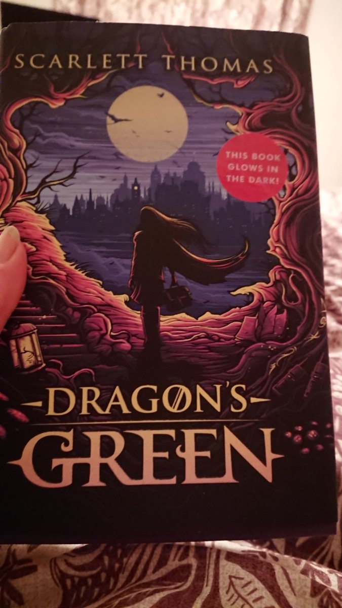 KirstyIrsty's tweet photo. Finished this book last night and loved the way it uses books as a portal into another world @scarthomas #dragonsgreen #worldquake can't wait for the next one! https://t.co/fAofUnTYt4