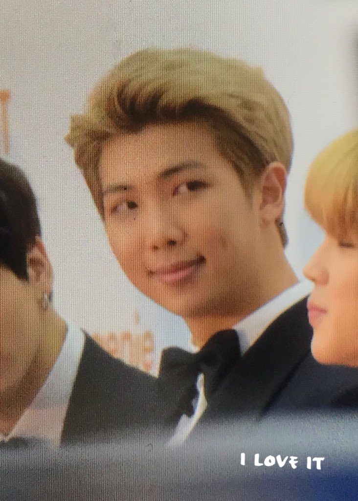 180111 GDA 🖤🖤🖤🖤 #김남준 #랩몬스터 #방탄소년단 #RM #BTS