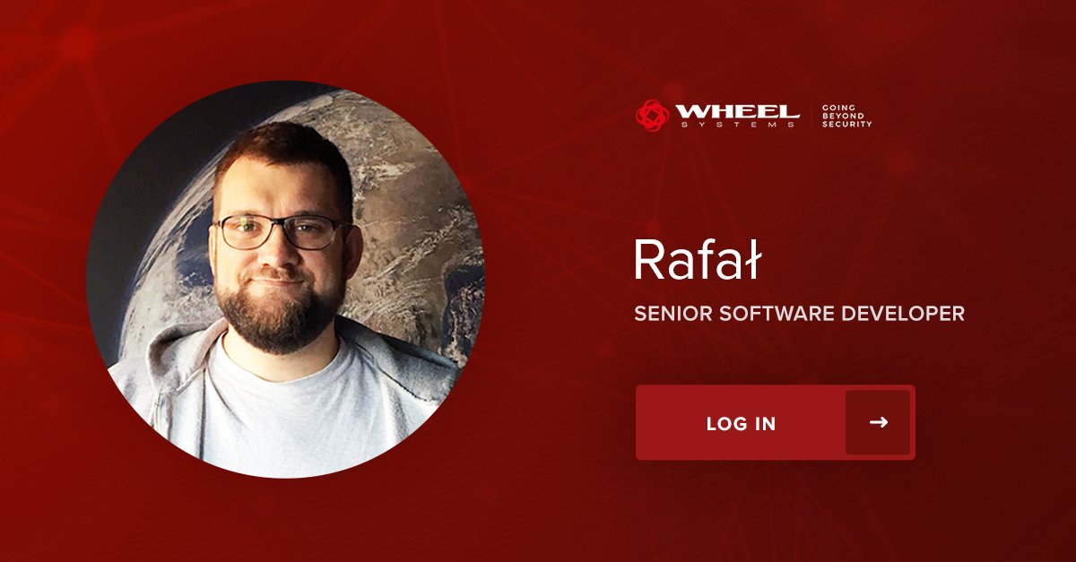 wheelsystems's tweet photo. We're entering 2018 with a blast - a few fresh members have just joined the #WheelTeam. Let's start the introduction with our new #Python master - RafaΕ. https://t.co/OoMBQ5XhEb