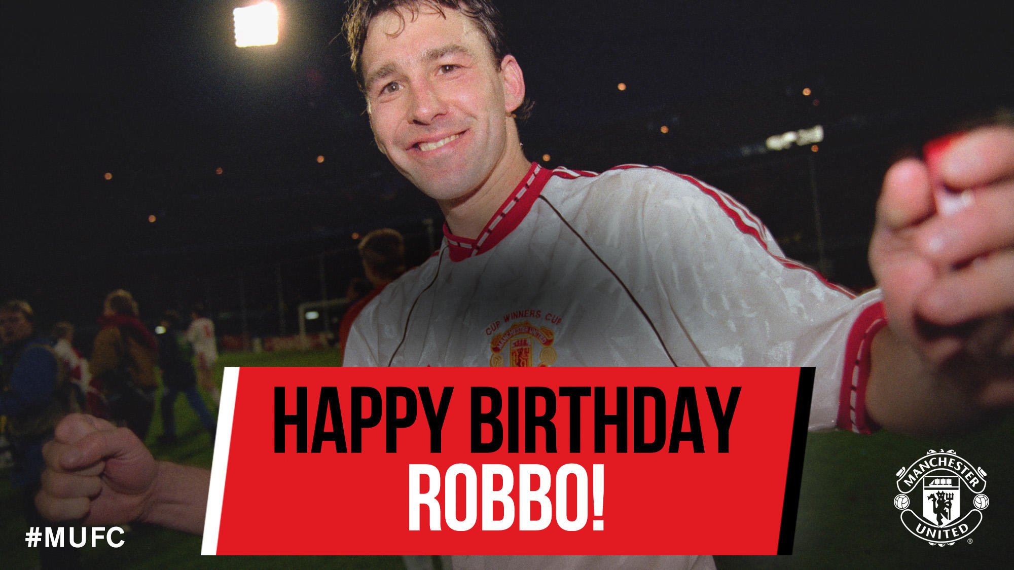 Happy birthday Bryan Robson - have a great day! 