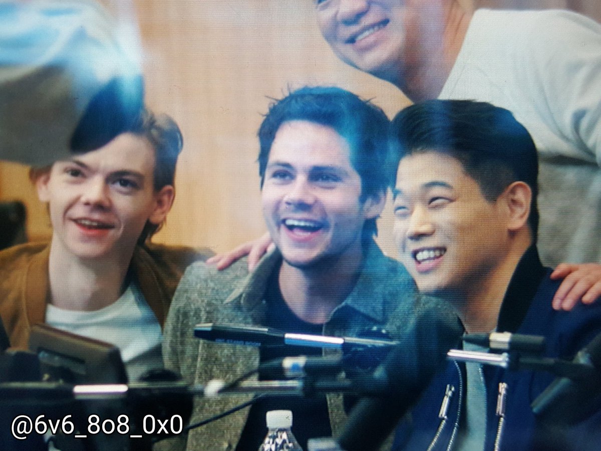 UPDATE || Thomas at the Cultwo Show along with Dylan and Ki Hong [via 6v6_8o8_0x0]