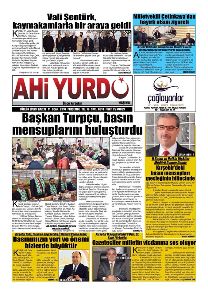 KrsehirGC's tweet photo. #Kırşehir #Gazeteciler #Cemiyeti. https://t.co/u2j5JvuteF