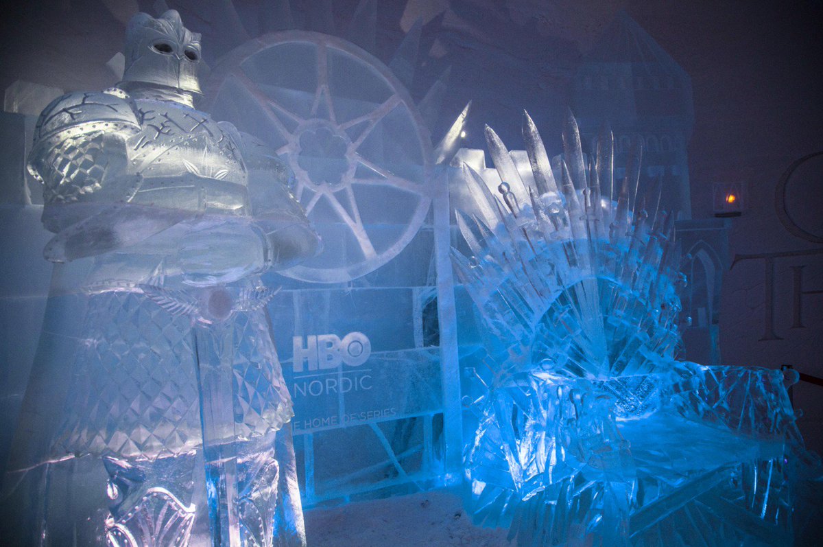 OurFinland's tweet photo. Cold & scary but oh, so wonderful! See @lonelyplanet article on #Finland's #GameOfThrones ice hotel!
https://t.co/YWpOsZM4B0 https://t.co/PVZ9nKjoLR