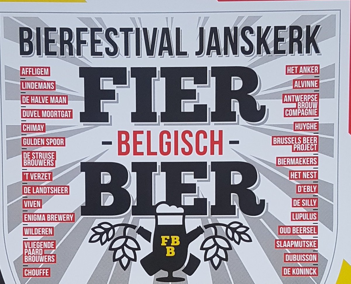 De brouwerijen tijdens "FIER BELGISCH BIER". Keuze uit meer dan 100 bieren om te proeven in het prachtige decor van de Janskerk! Info en ticket: 
ticketkantoor.nl/shop/bbfu