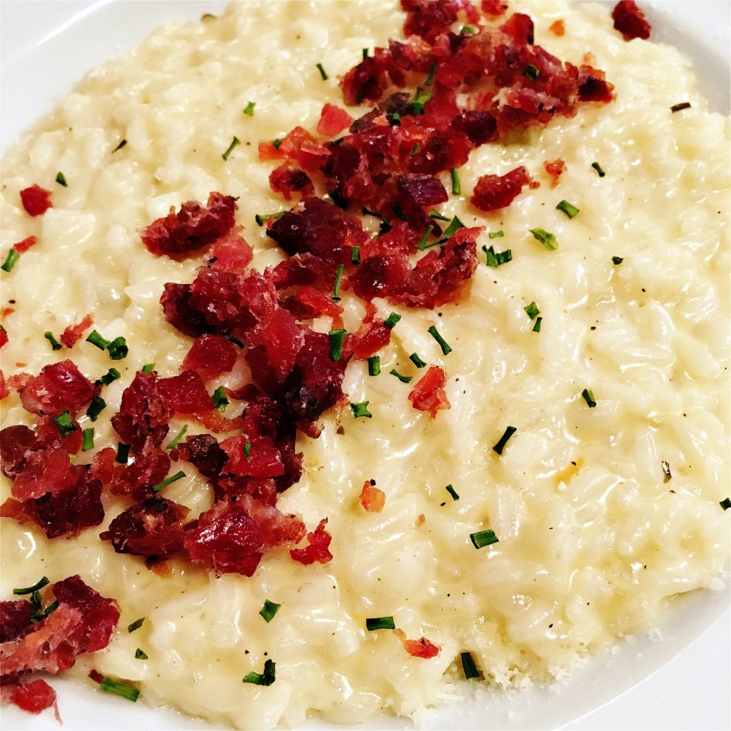 linda_bourne's tweet image. risotto speck e mascarpone micapizzaefichidotnet.wordpress.com/2018/01/11/ris…