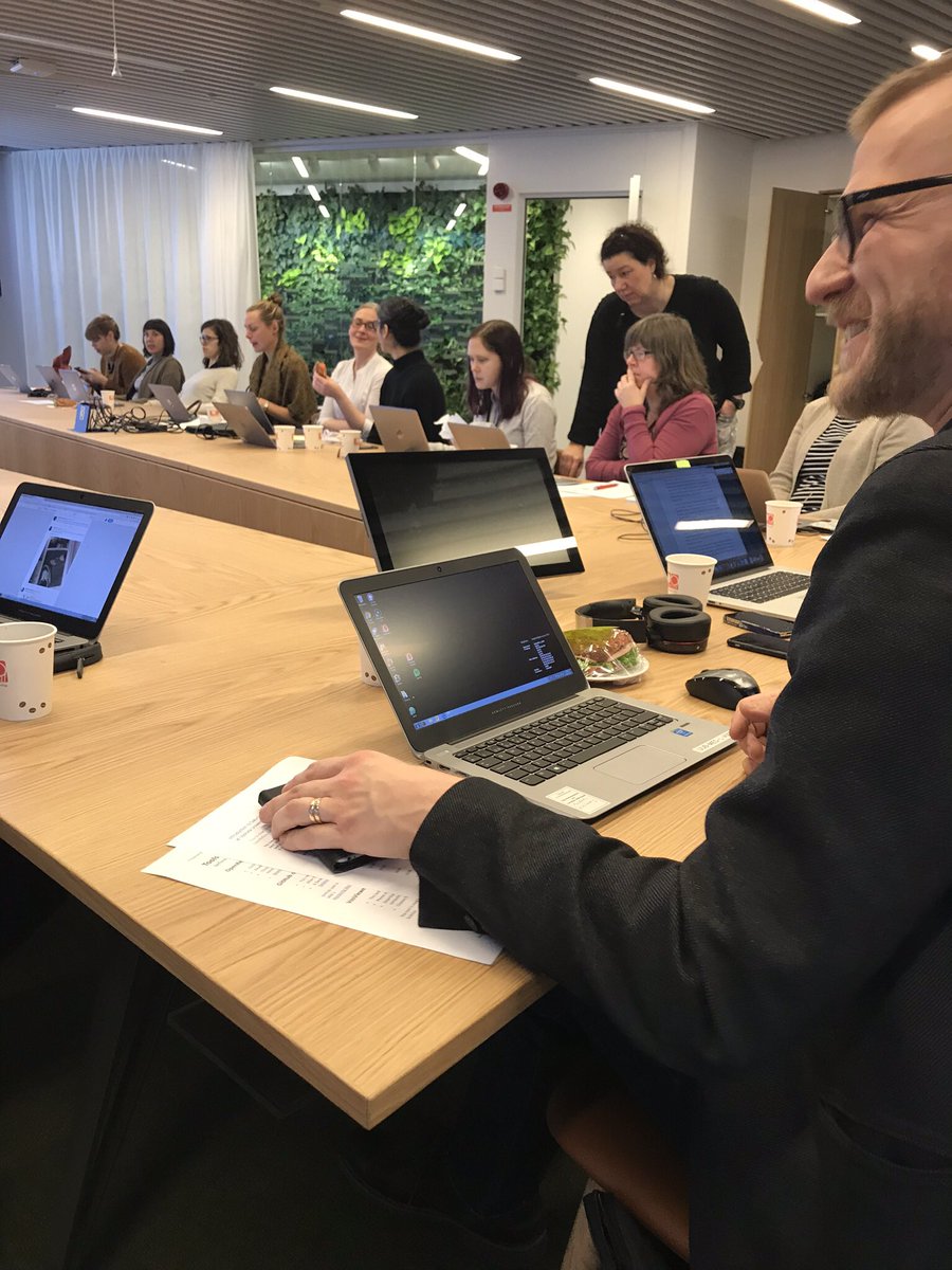 LVidlund's tweet image. Yay! Todays about data with the brilliant @JEkstroem #data #libraries #datasciencetools #datatools