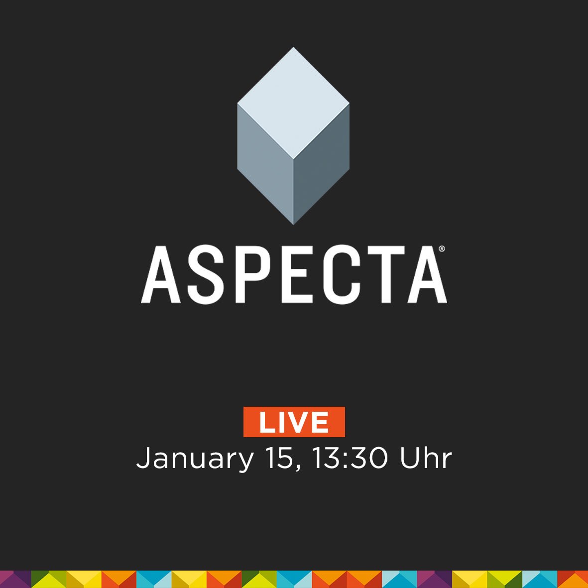 Don't miss ❗❗❗
Next Monday live from the Domotex 2018 we report from 13:30 - with exclusive sneak peaks on our new ornamental collection 🌀!
#aspectadomotex18