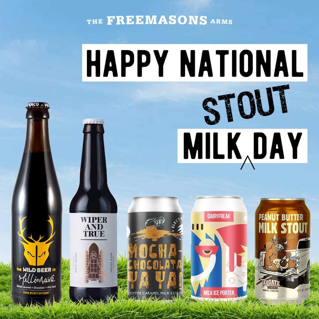 101tfa's tweet image. Happy National Milk Day! Or as we like to call it National Milk Stout Day! Come in and grab a milk stout at a discounted price!! #milk