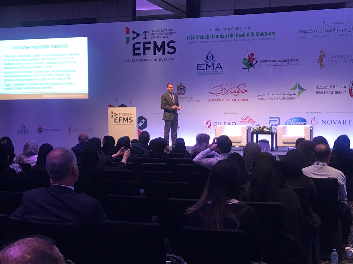 efmsconference's tweet photo. Ongoing session on Diabetes Update: Diabetes Management in Primary Care by Jonathon Firnhaber. #EFMS2018 #Diabetes https://t.co/Gke8Jzz72O