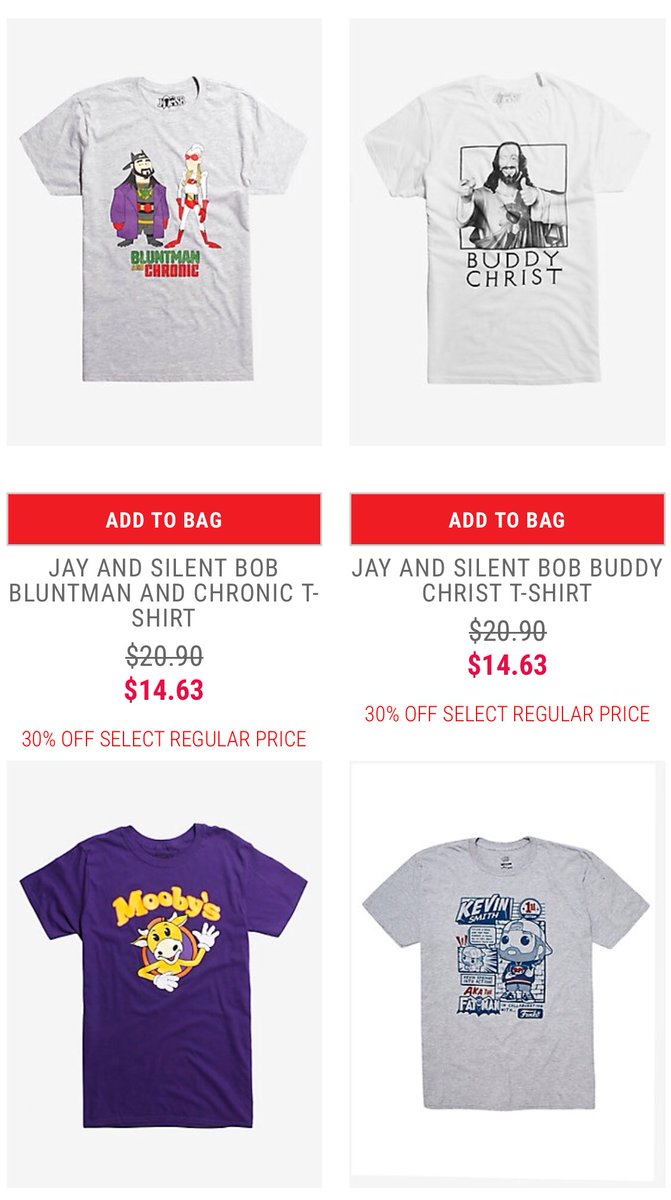 jay and silent bob hot topic