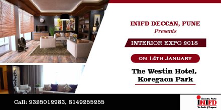 puneinifd's tweet photo. The Interior Expo 2018 Will be Held on Sunday, 14th Jan 2018, at the Westin Hotel, Koregaon Park, Pune from 2pm onwards.
This will be an incredible method to reveal, advance, exhibit and publicize these innovative personalities.
Know More: https://t.co/JnToXcqOwC
#interiorexpo https://t.co/ihrwKRwndW