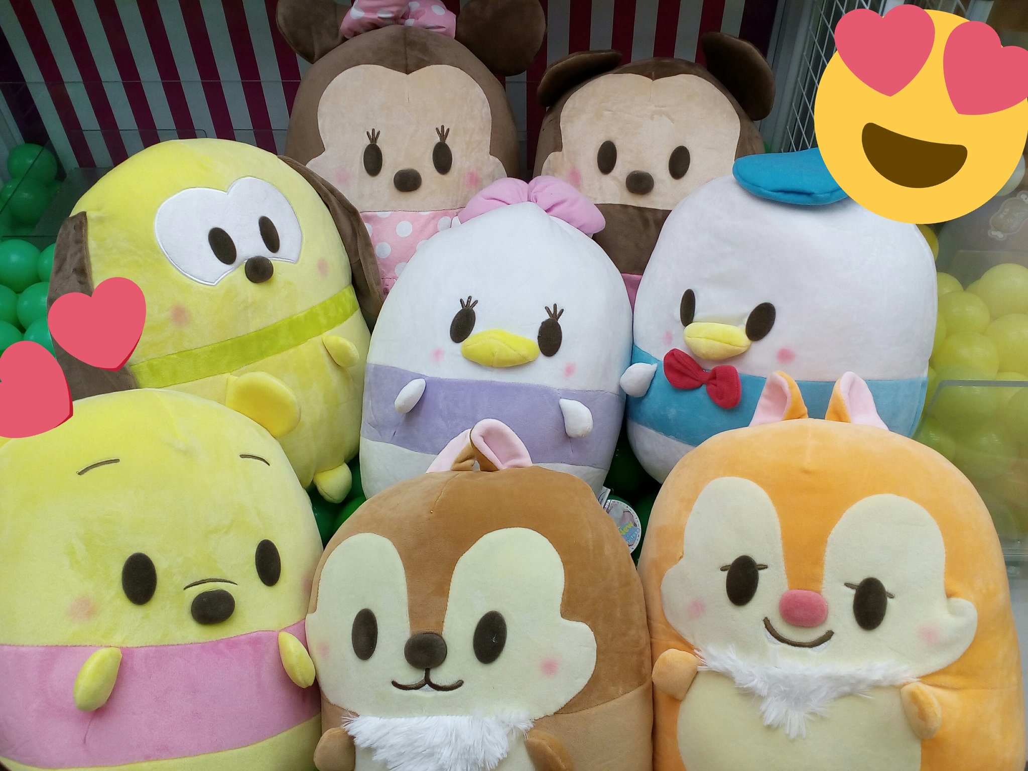 ラウンドワン沖縄 南風原店 En Twitter プライズ情報 ディズニー ツムツム ディズニーの人気キャラクターのぬいぐるみ入荷しています コロコロでもふもふ マシュマロみたいなディズニーキャラをぜひ集めてみませんか Getしにきて下さいねo O ラウワン