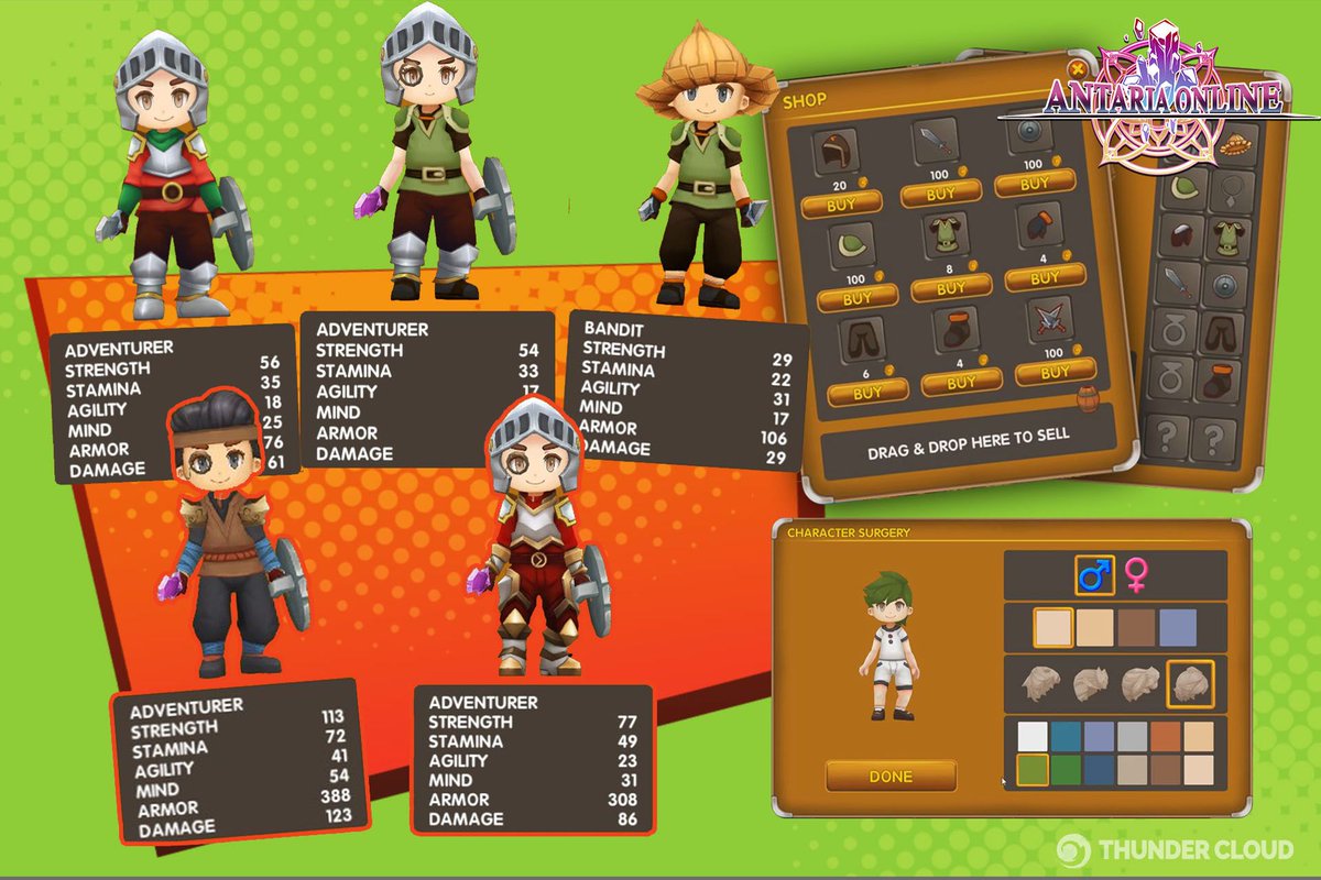 ThunderCloudStu's tweet photo. ⏩Ever played a game with one-base character system? If so, you probably hear about painful technical flicks. We proud to overcome these problems for @AntariaOnline one-base char sys!
⏩Check out our work https://t.co/TsLB6YJ4Bk
#charactersystem #onebase #handpaint #lowpoly https://t.co/g13dUUtx5O