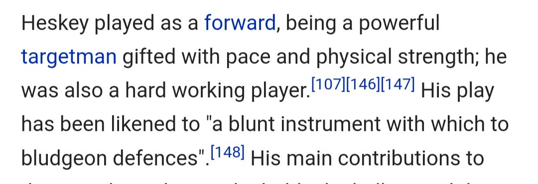 Happy birthday Emile Heskey you\ll be forever known as a \blunt instrument\ 