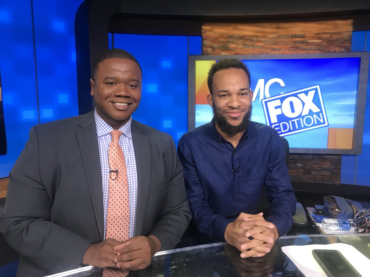 JosiahGolson's tweet photo. Thanks, @gfunderburgNC9 for having me on Good Morning Chattanooga today to talk about โWhat Woke Looks Like,โ tomorrow, 6 PM at The Camp House ๐ #Jazzanooga #KeepIt800 #MLKWeekend https://t.co/lbEkSaMWik