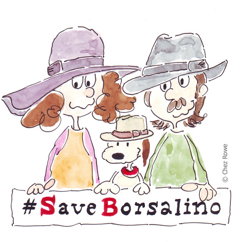 Chez_Rowe's tweet image. The Rowes are supporting the #SaveBorsalino campaign. The best hats in the world: Alain Delon, Humphrey Bogart, Jean-Paul Belmondo - they all wore one
@StampaAlessandr @vale_frezz 
lastampa.it/2018/01/06/edi…