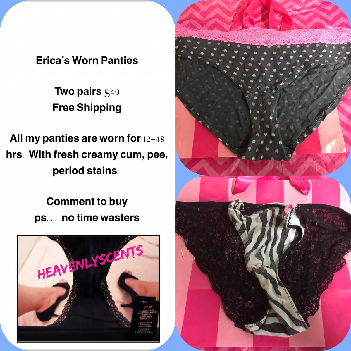 Smelly panties for sale Clearance