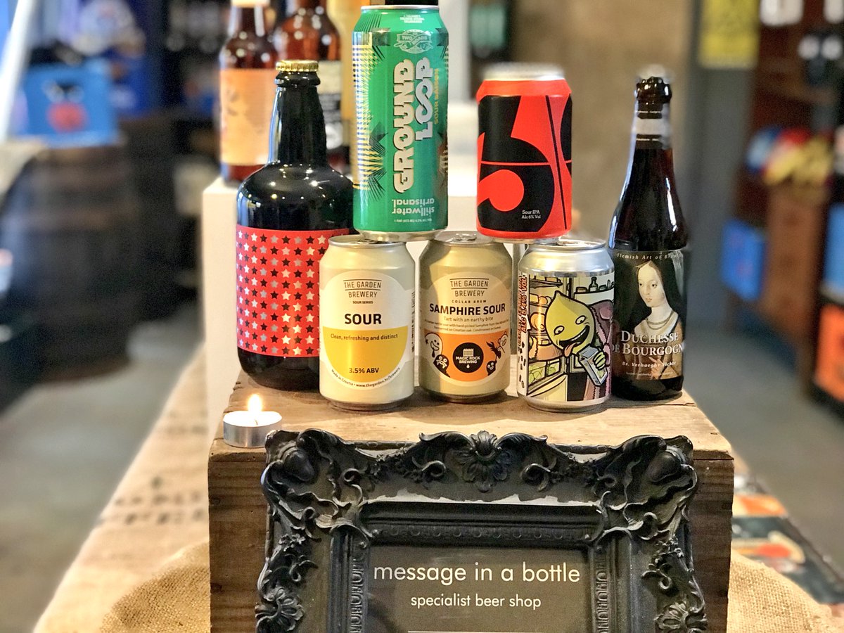 miabcleethorpes's tweet photo. We are well in to our sour beers right now and have a mouth-wateringly delicious selection from around the world in our shop! From a refreshing, sharp Cloudy Lemon IPA to an intense 7.5% raspberry &amp; beetroot barrel-aged sour brown ale + lots of other tarts! 🍋🍺🤤 https://t.co/TJfnz50uXO