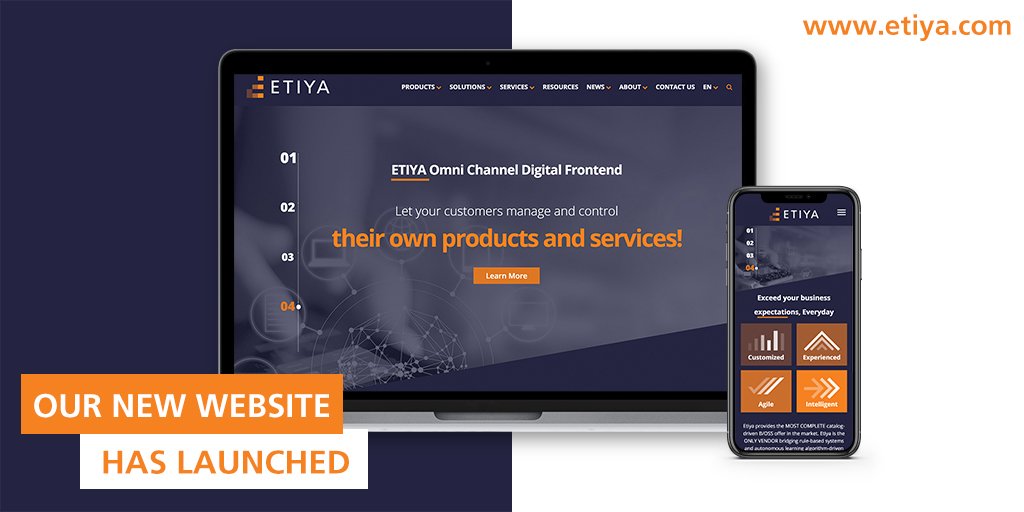 We are pleased to announce the launch of our newly designed website.
Enjoy browsing the new Etiya website! etiya.com

Yeni tasarlanan web sitemiz yayında!
Yeni web sitemizi ziyaret edin: etiya.com 

#ETIYA #ExceedEveryday