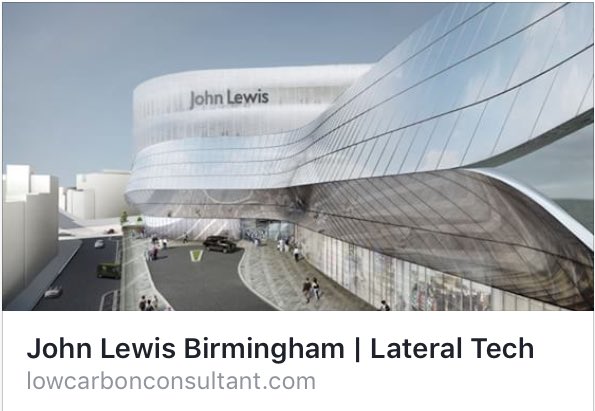 LateralTec's tweet photo. John Lewis Birmingham: Our Most Efficient Department Store

Lateral Technologies &amp; Solutions Ltd were commissioned to provide MPE design duties utilising Building Information Modelling (BIM)

For more information visit: https://t.co/zig2BaYedW and https://t.co/My5s2iGO8H https://t.co/Wjtuyw6fjR