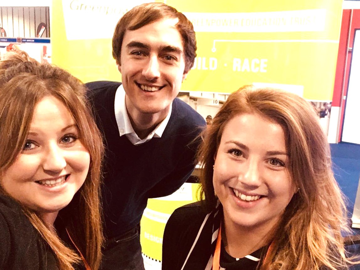 We couldn’t resist a #selfie at the #AutosportInternational show! #greenpower 📷