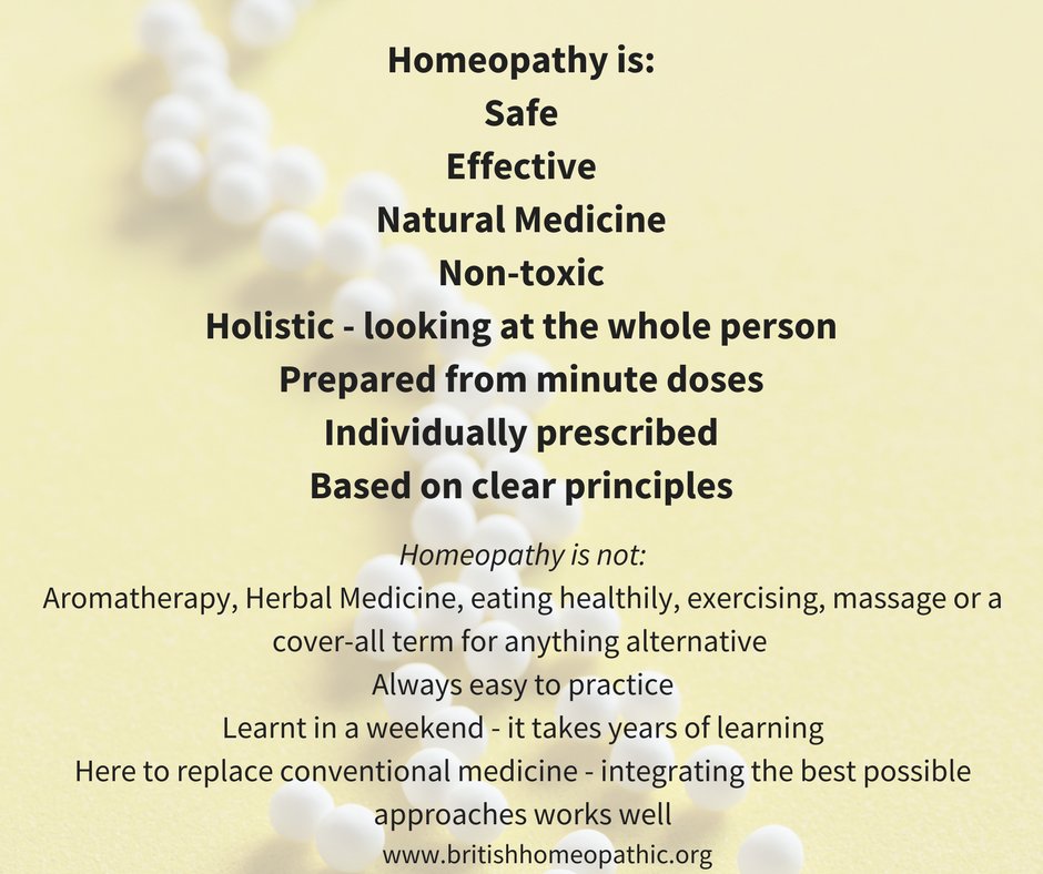 uk_homeopathy's tweet photo. Frequently mis-understood, or given as a cover-all for anything holistic, homeopathy is many things, but not aromatherapy, massage or herbs. It is safe, effective and used by an approximate 500 million people worldwide. https://t.co/gIrOhCnzT1